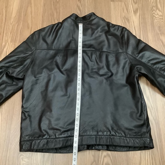 Wilson Leather . M. Julian Lined Genuine Leather Jacket Men’s XL - Picture 10 of 14